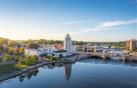 Aerial of Municipal Building